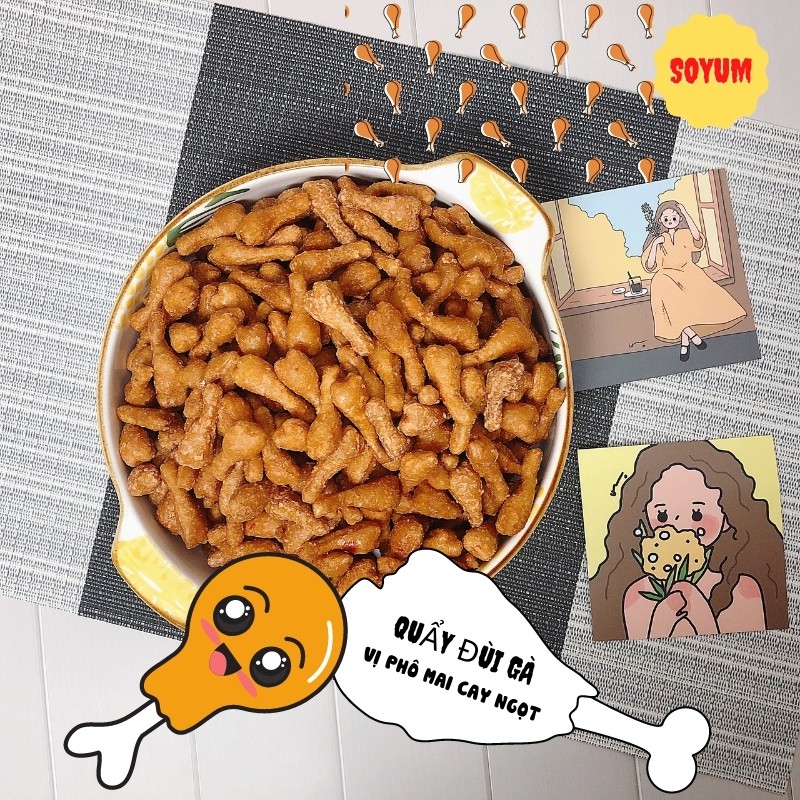 1KG ĐÙI GÀ CAY MẶN
