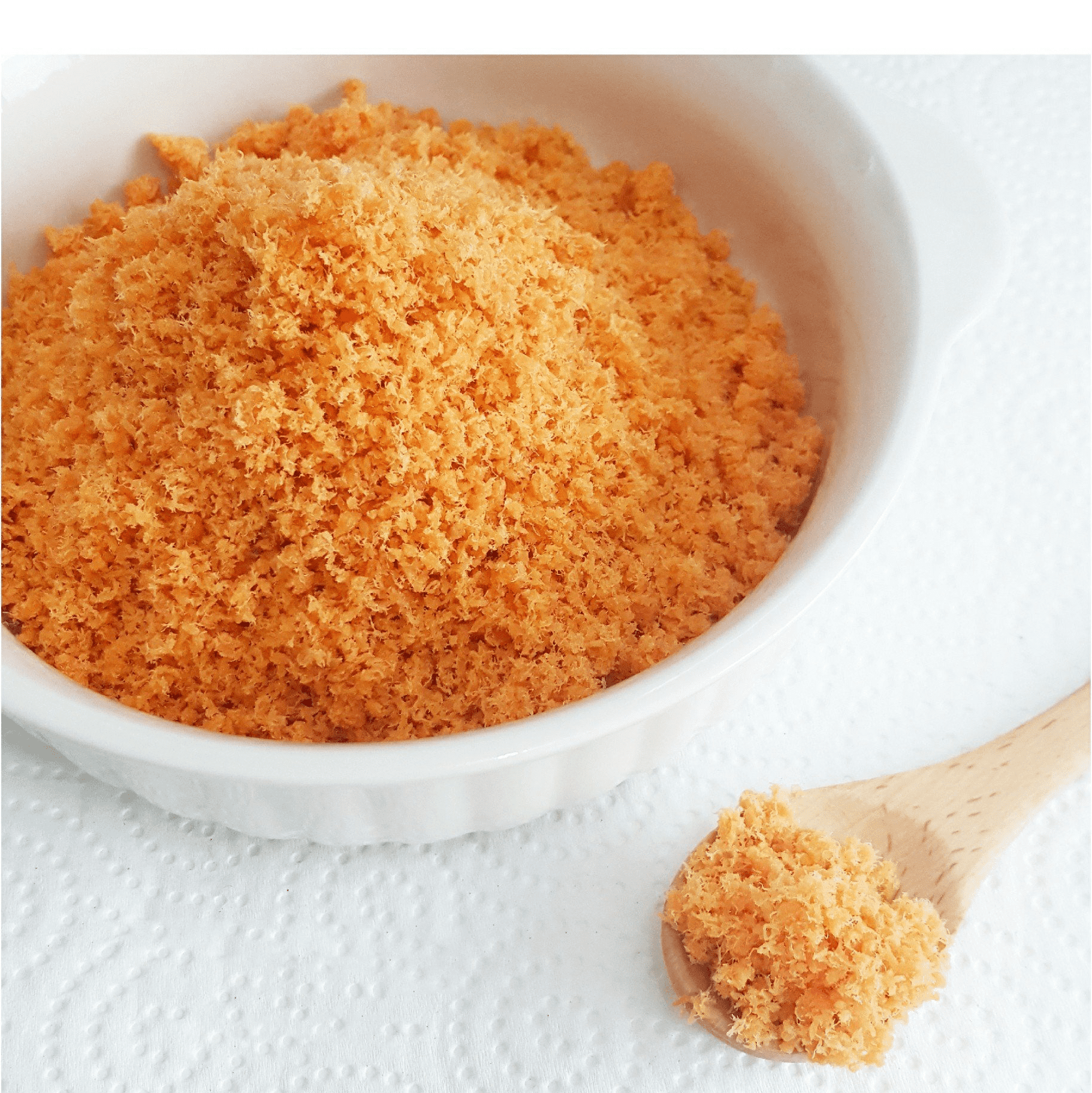 Ruốc Cá Hồi Cho Bé Ăn Dặm Enzy, Lọ 64gr