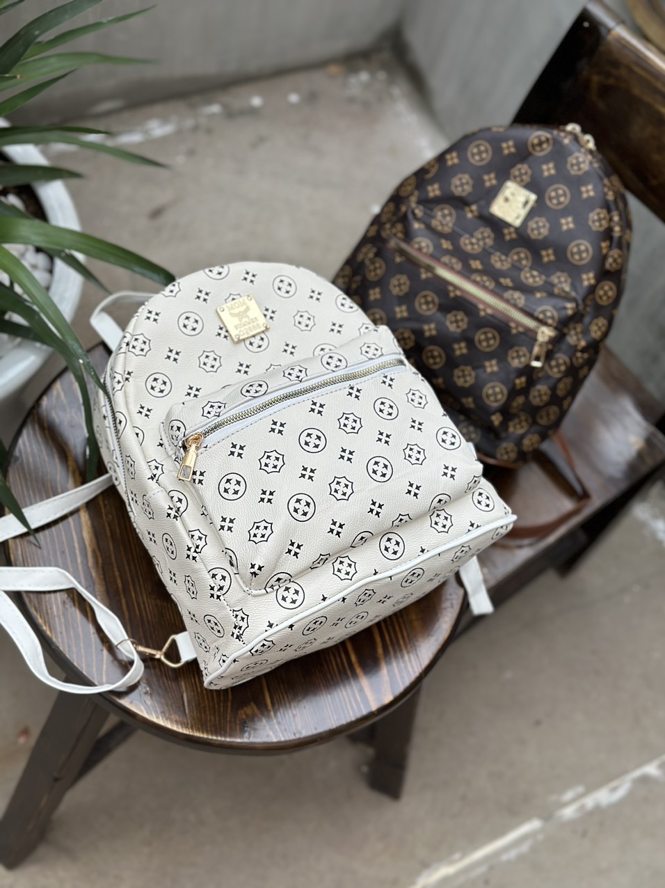 Balo đi học, balo đi chơi MOM mới hoa đựng nhiều đồ size 40 thời trang
