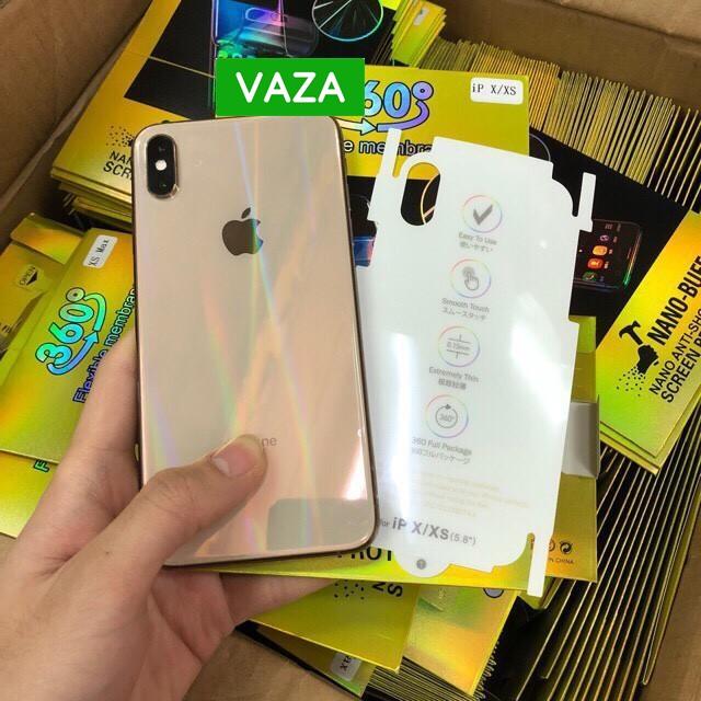 Miếng Dán mặt lưng PPF cho iPhone (Full Mã )