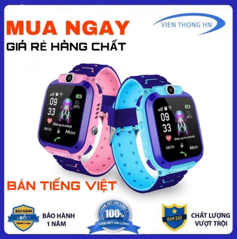 Nơi bán Đồng hồ thông minh định vị GPS Q12 chống nước cảm ứng lắp sim nghe gọi điện thoại cho trẻ em có ngôn ngữ tiếng việt a28