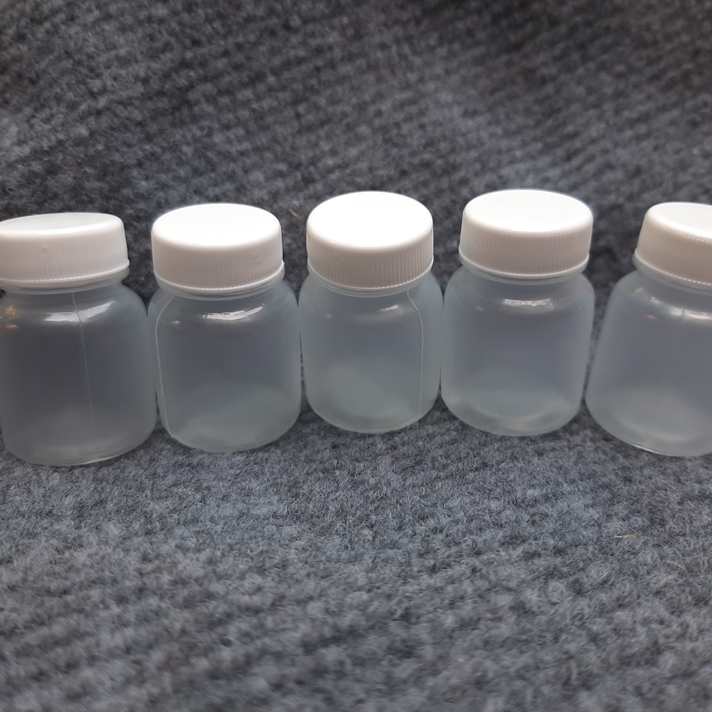 Lọ Nhựa Rỗng 15ml (combo 50 lọ)