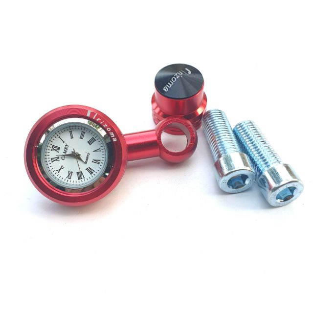 Đồng hồ gắn chân gương (tặng 2 ốc cnc đủ màu), cam kết hàng đúng mô tả, chất lượng đảm bảo, đa dạng mẫu mã, màu sắc, kích cỡ