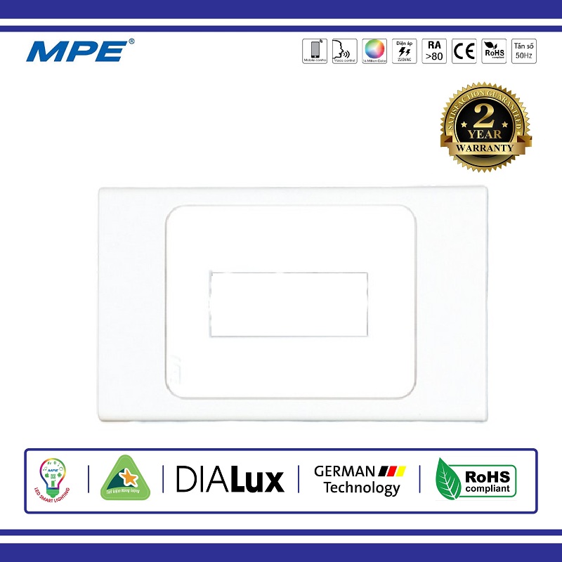 MẶT DÙNG CHO MCB 1 CỰC A20 PLUS MPE (AMCB1N)