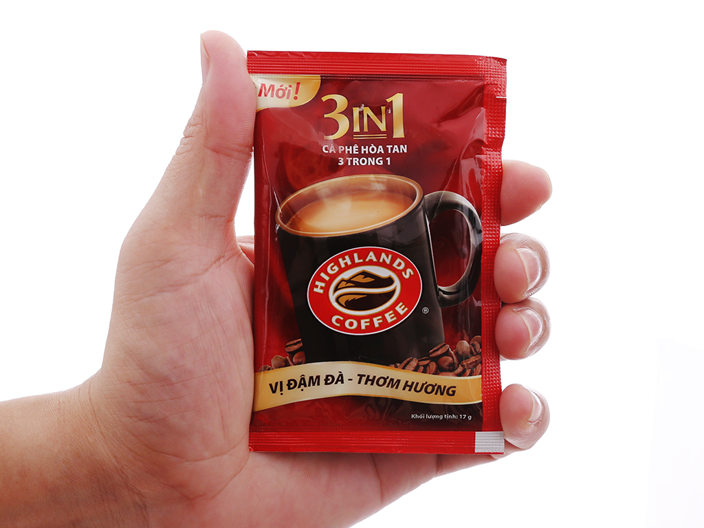 1 gói cà phê 3in1 Highlands Coffee