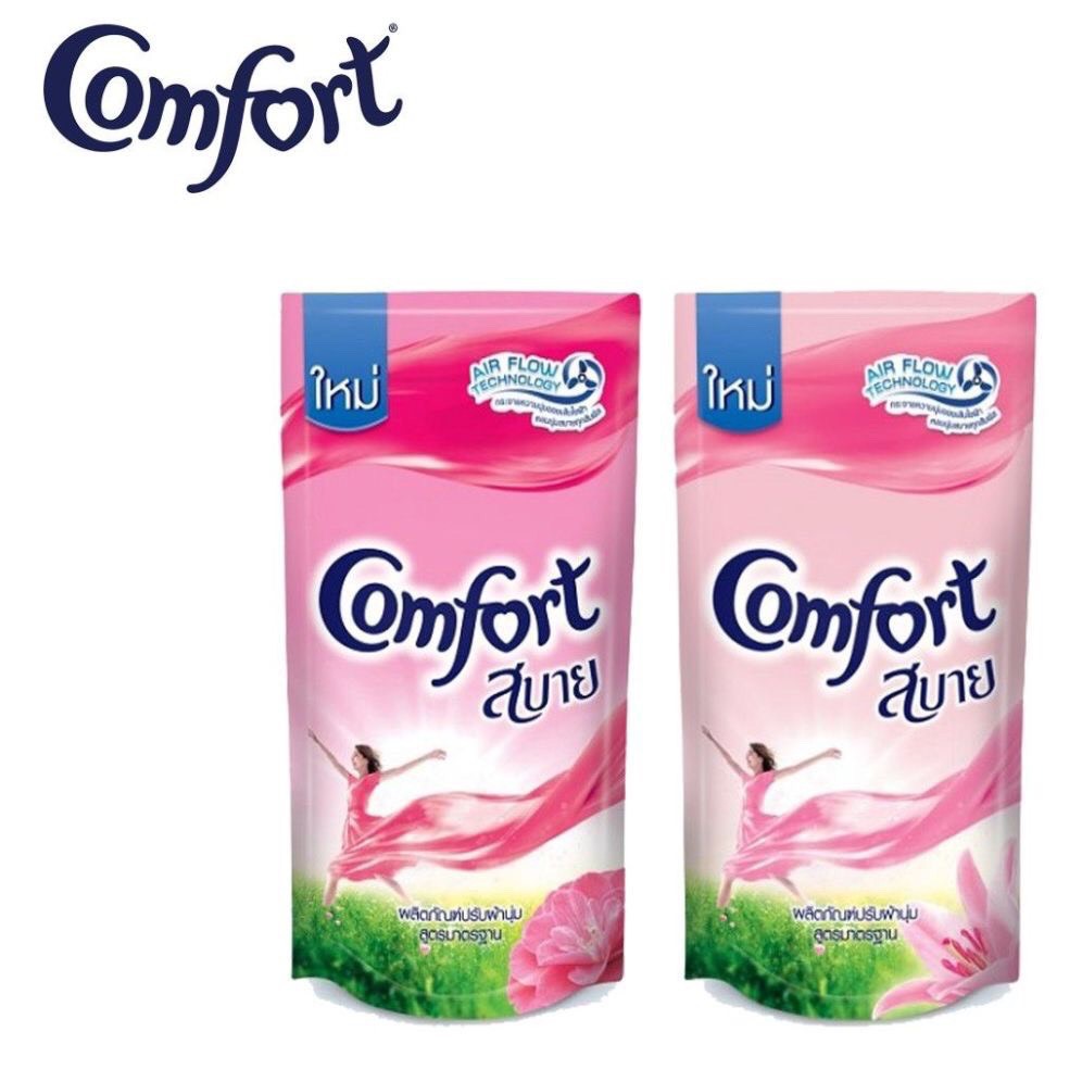 Combo 2 túi nước xả vải comfort 580ml thái lan