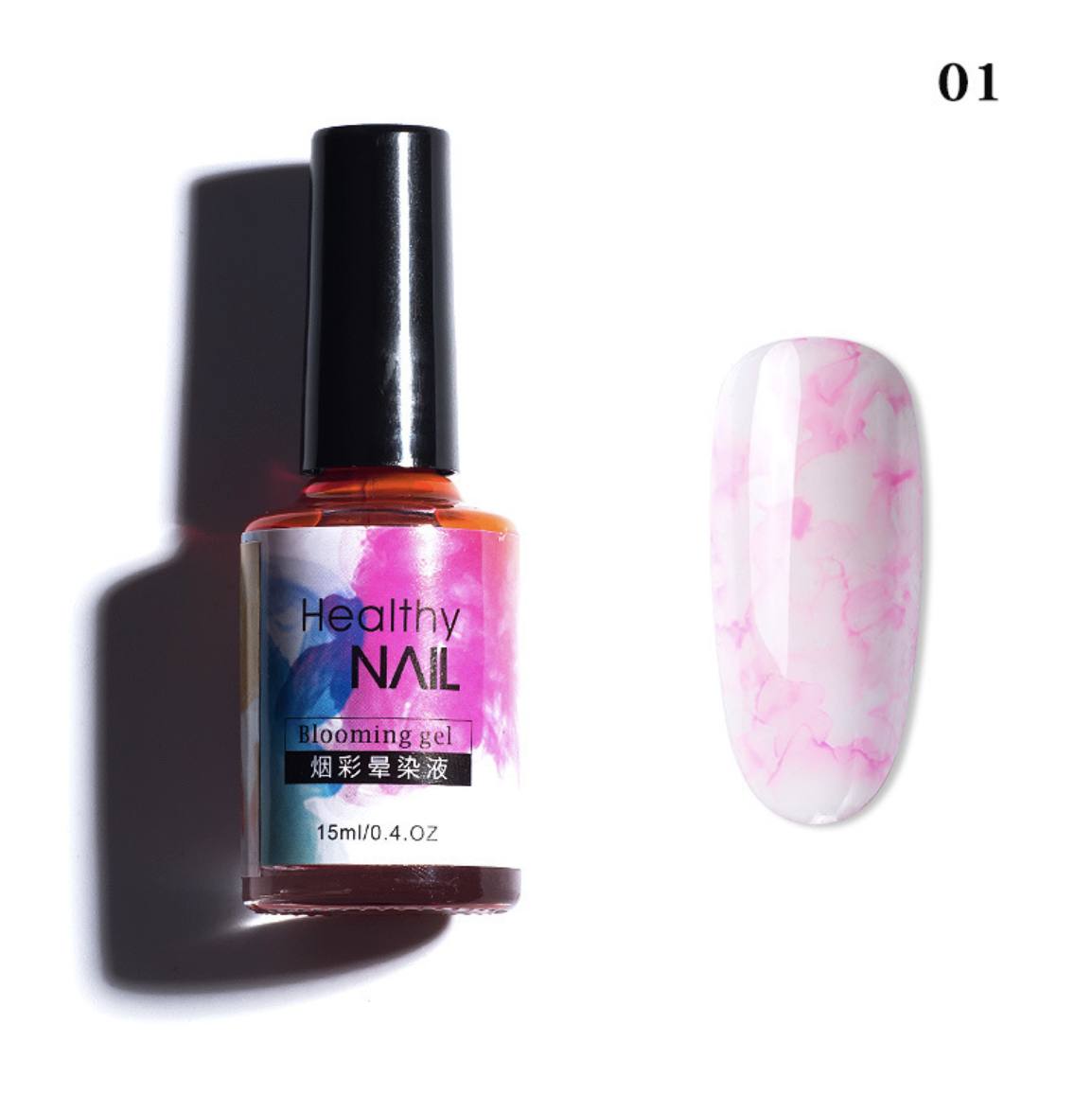 Cồn Loang Vẽ Móng Vân Đá Healthy Nail 15ml