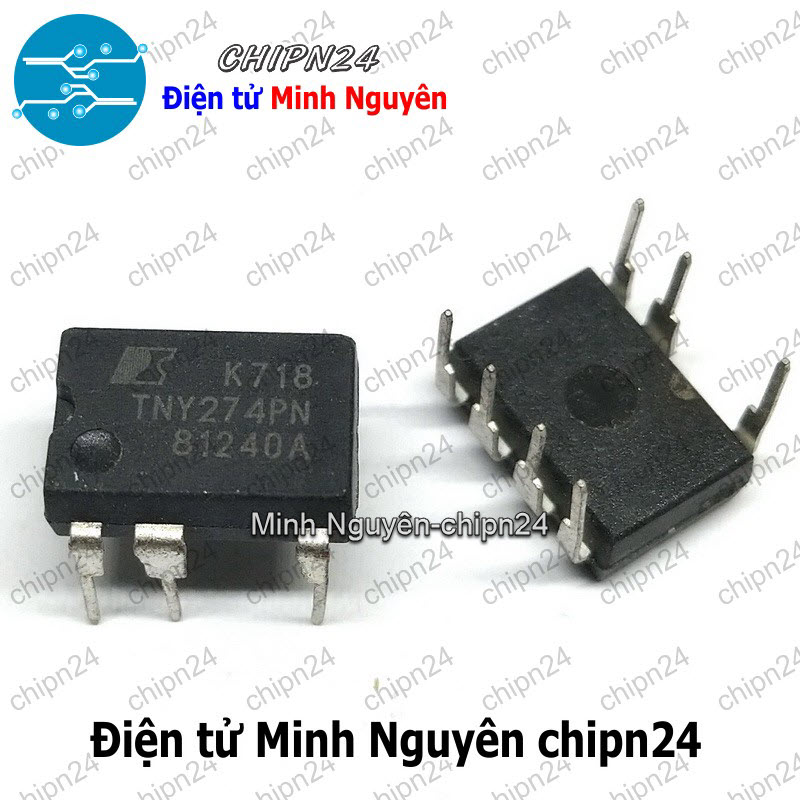 [1 con] (DIP) IC TNY274PN DIP-8 (TNY274) (IC Nguồn AC-DC Converter) - HH006310