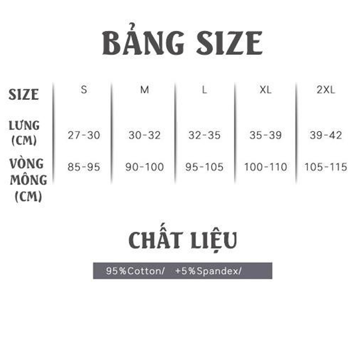 QUẦN ĐỘN MÔNG NAM + CẬU BÉ 2 IN 1