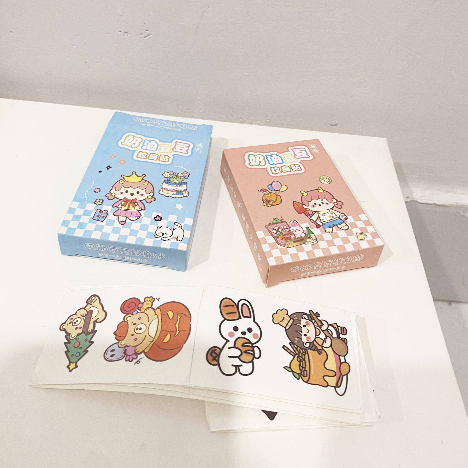 Set hình xăm dán hoạt hình cho bé