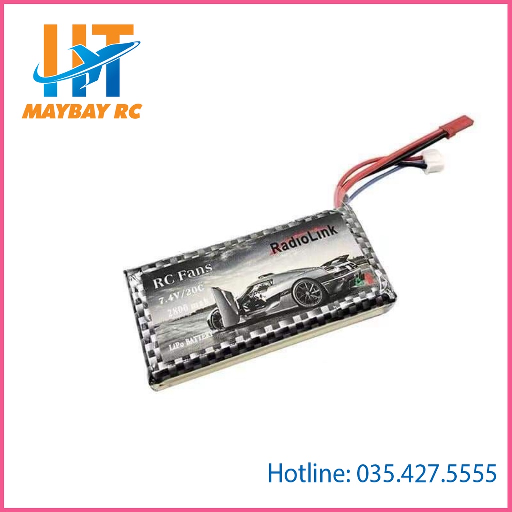 Pin Tx Radiolink 7.4v 2800mah RC3S/RC4G/RC4GS/RC6GS