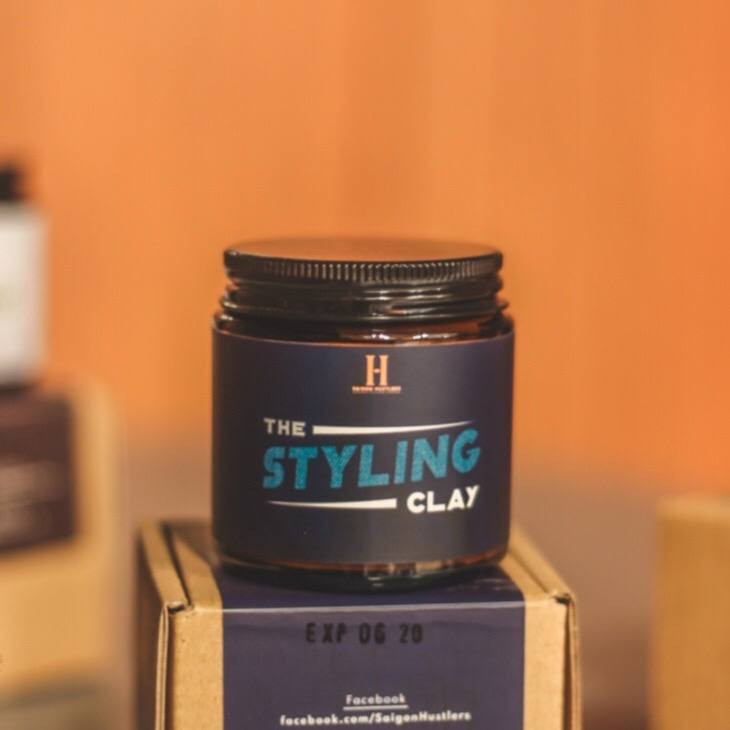 [HCM]Sáp Vuốt Tóc Saigon Hustlers The Styling Clay 100g