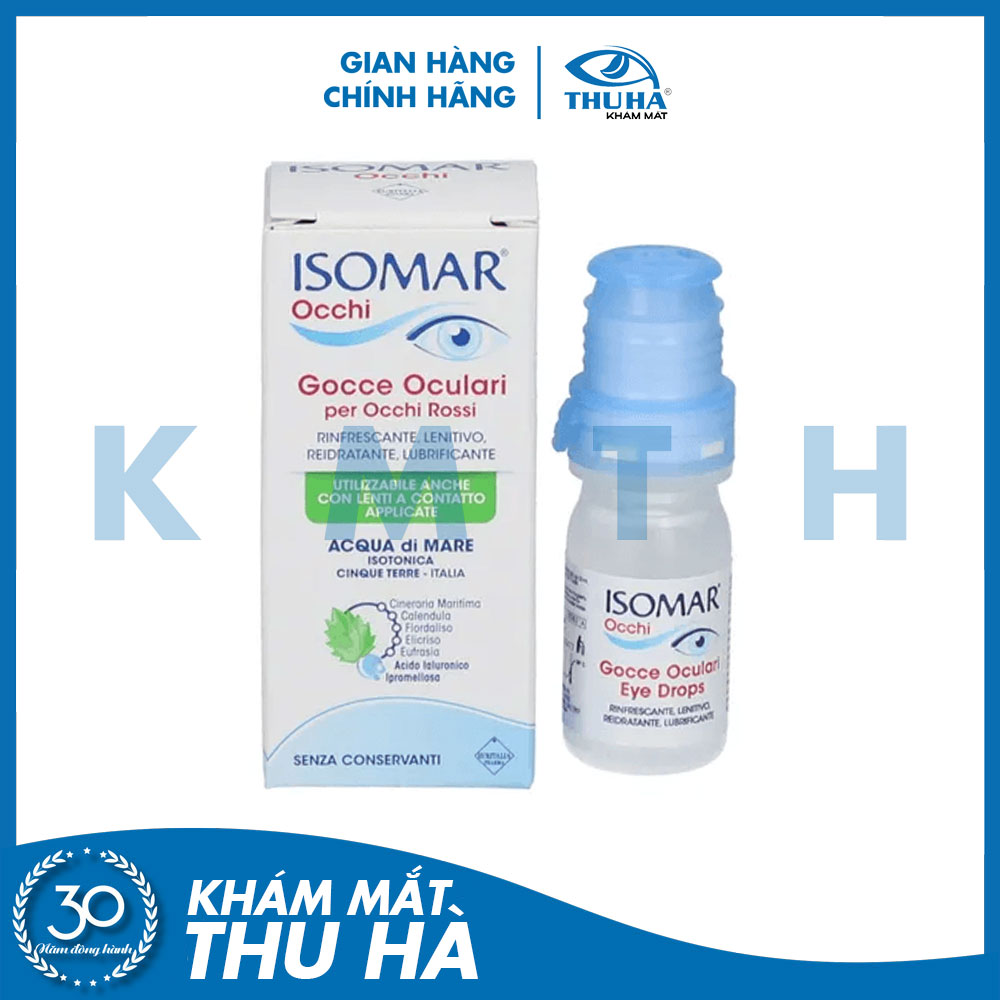 Dung dịch nhỏ mắt đa liều ISOMAR OCCHI DROP MULTI DOSE (Italia) [Lọ 10ml]