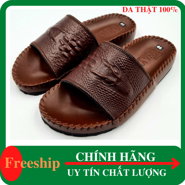 [HCM]DÉP DA BÒ HÌNH CÁ SẤU THỜI TRANG