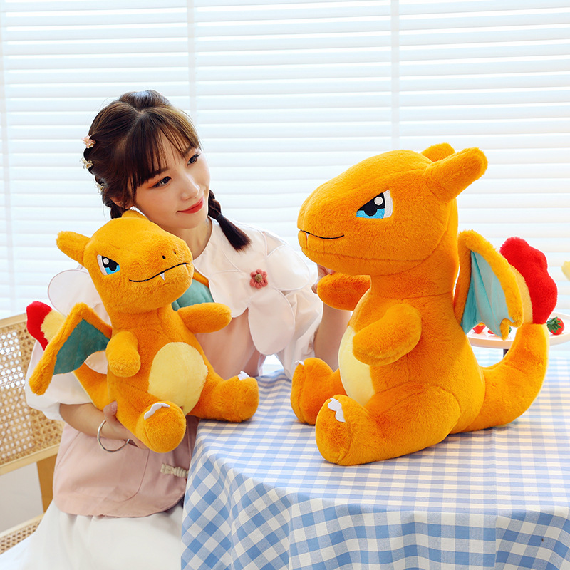 Gấu Bông Pokemon Rồng Lửa Ngồi Mega Charizard Y Hàng Chính Hãng Pokemon Mới 100%