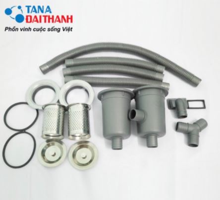 Bộ xả chậu rửa chén 1 và 2 hộc Đại Thành, bộ xiphong Tân Á Đại Thành- Hàng chính hãng có dập Logo- BH 12 tháng- Siêu bền