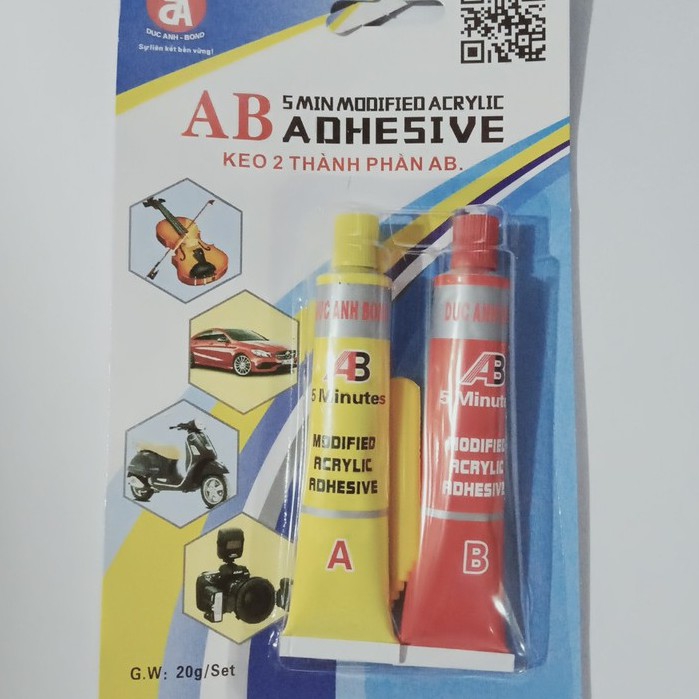 Keo dán AB 2 thành phần adhesive