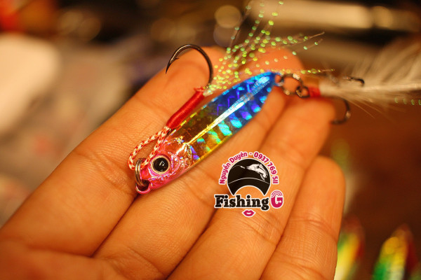 Mồi Jig mini câu cá. jig 7g, jig 10g