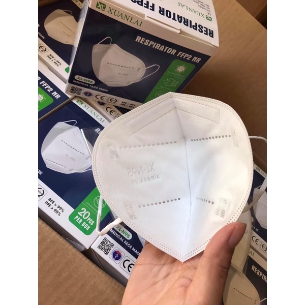Khẩu trang n95 xuân lai mask ko van cao cấp