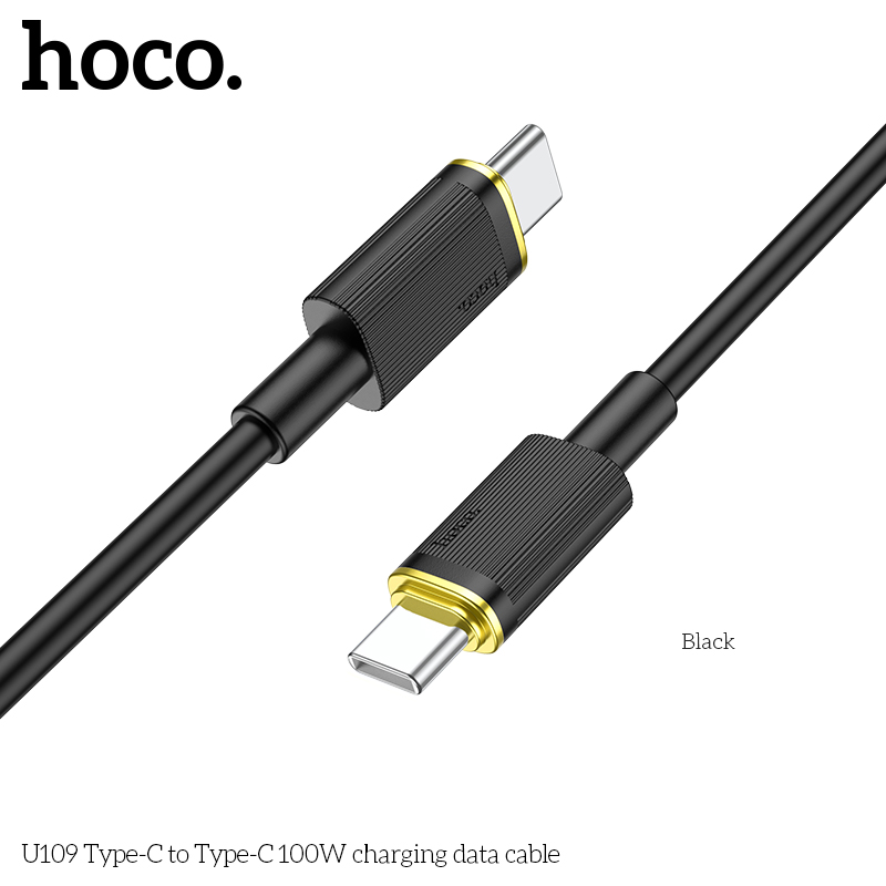 Cáp Sạc Nhanh Type-C To Type-C Hoco U109 100w
