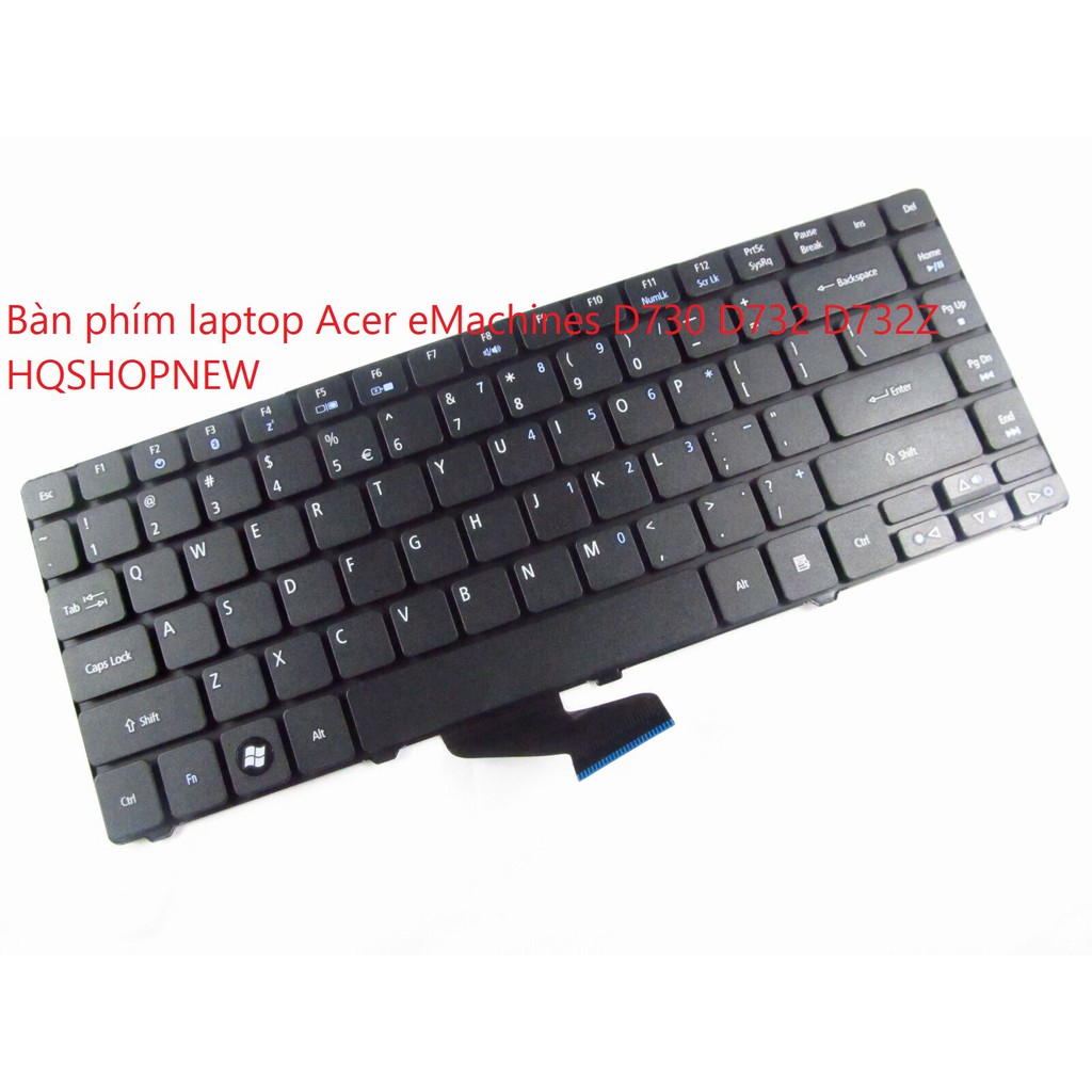 Bàn phím laptop acer emachines d730 d732 d732z