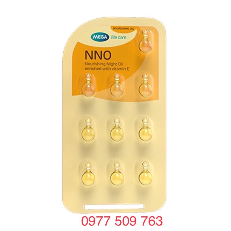 1 viên - Viên  VITAMIN E NNO dưỡng ẩm - khóa ẩm da