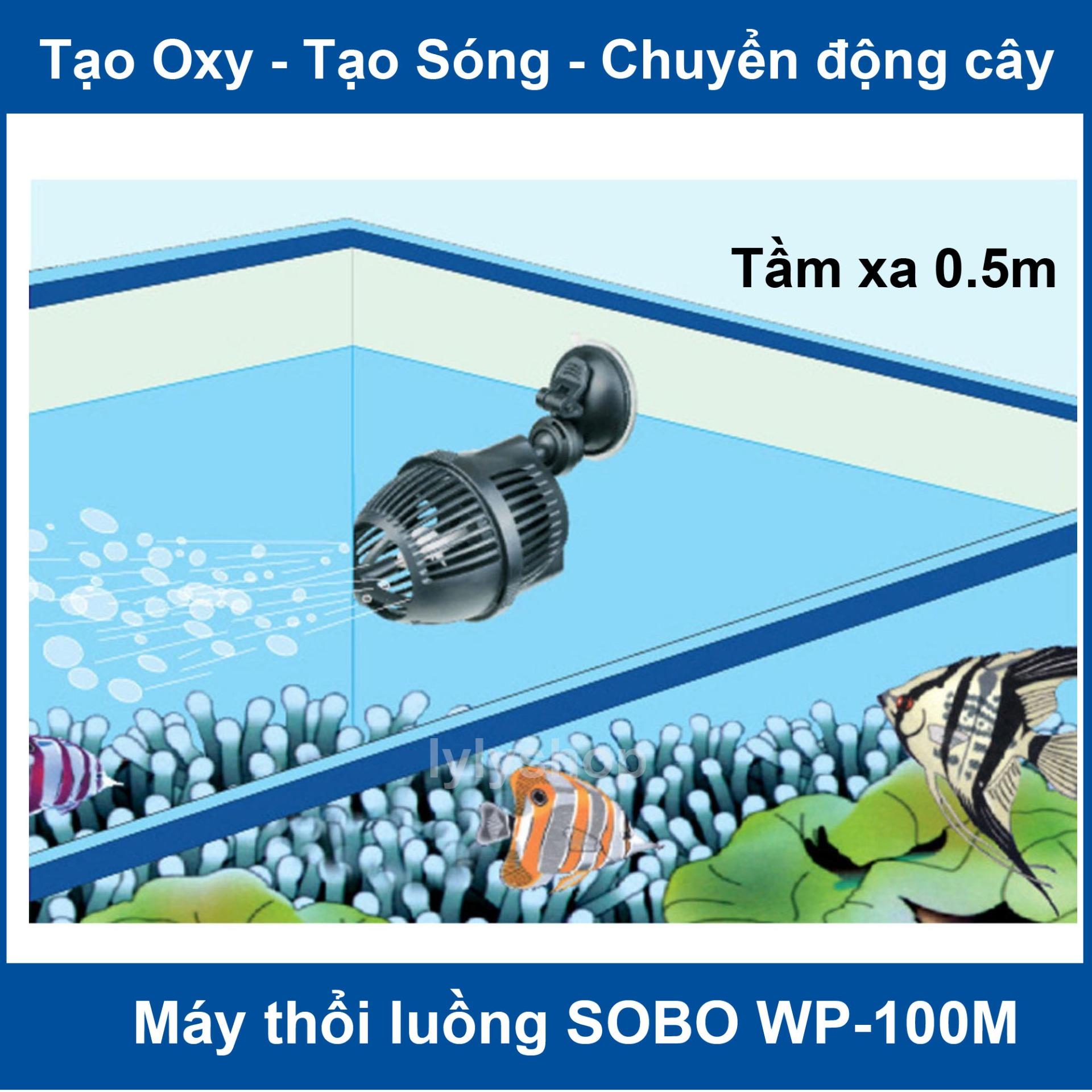 Sobo-WP100M flow blower (6W. 3000L / H) for aquarium, good type, prestigious BH
