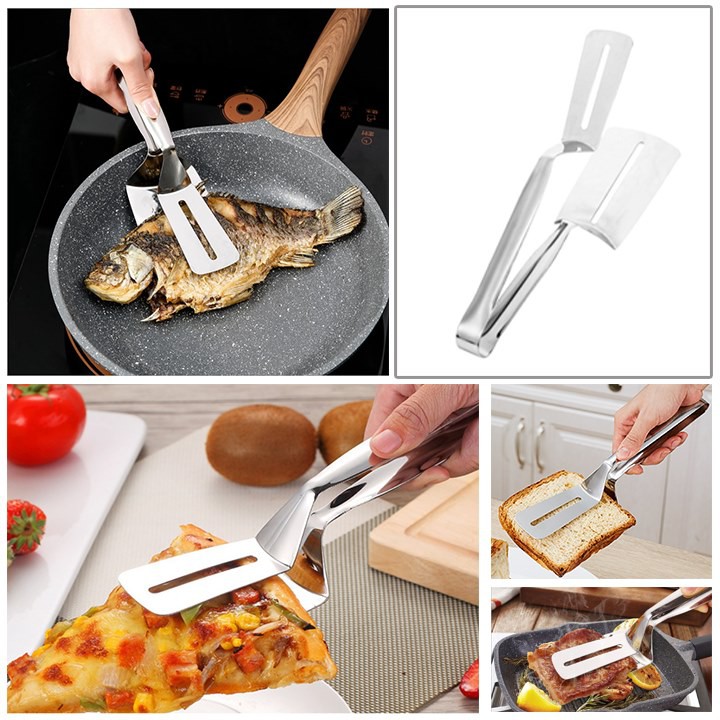 Kẹp Gắp Đồ Chiên, Bít Tết, Cá Rán, Bánh Mì đa năng