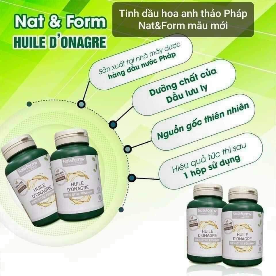tinh dầu hoa anh Thảo Nat&Form nội địa Pháp