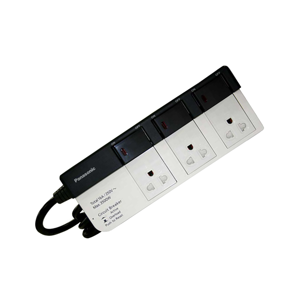 ( BH 12 tháng ) Ổ cắm có dây Panasonic WCHG28334 [HÀNG CHÍNH HÃNG]