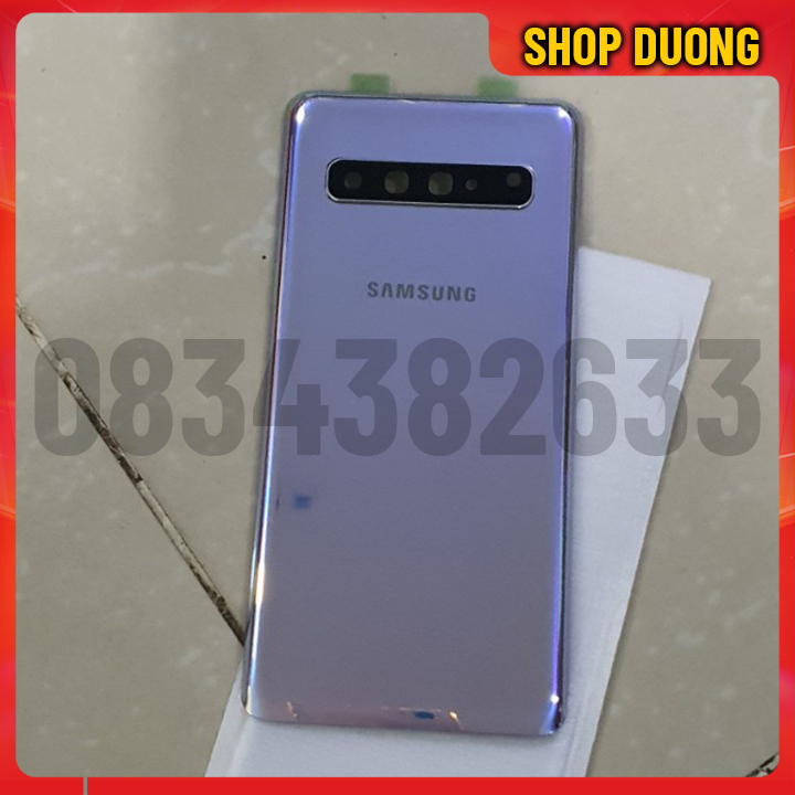 Nắp lưng Samsung S10 5G có kính camera theo nắp - Shop Dương