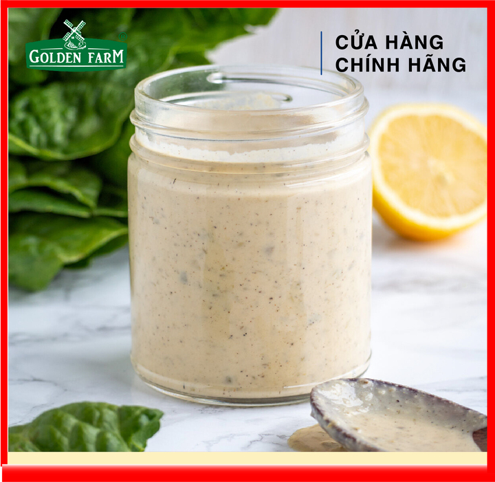 [Phù hợp ăn kiê.ng] Sốt Salad Caesar Golden Farm