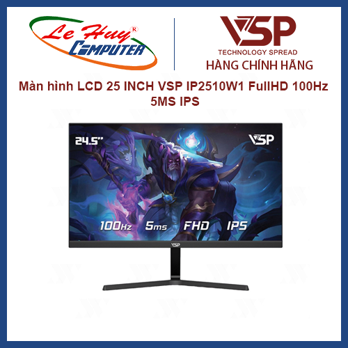 Màn hình máy tính vsp ip2510w1 fullhd 100hz 5ms ips