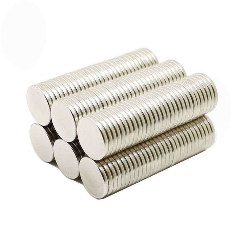 Nam châm viên 14x1mm loại nam châm đất hiếm (set 10 viên )