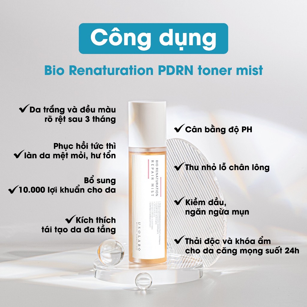 Xịt khoáng toner mist Usolab