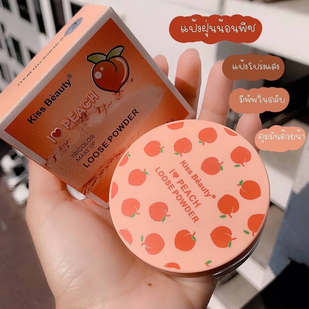 Phấn phủ dạng bột KISS BEAUTY