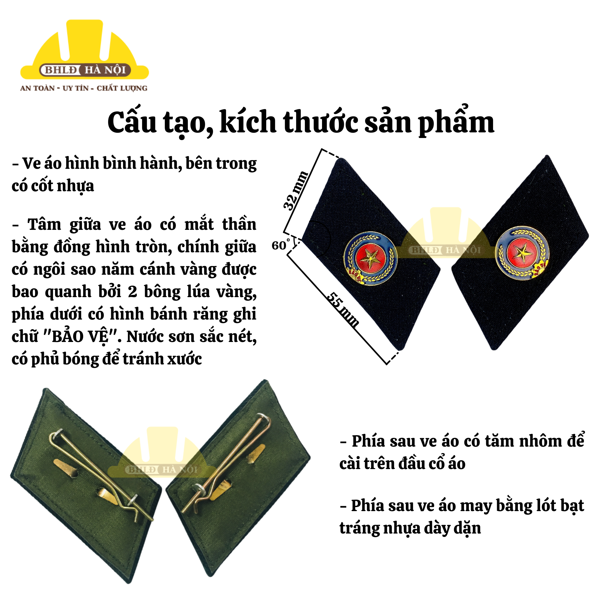 Ve áo bảo vệ cao cấp