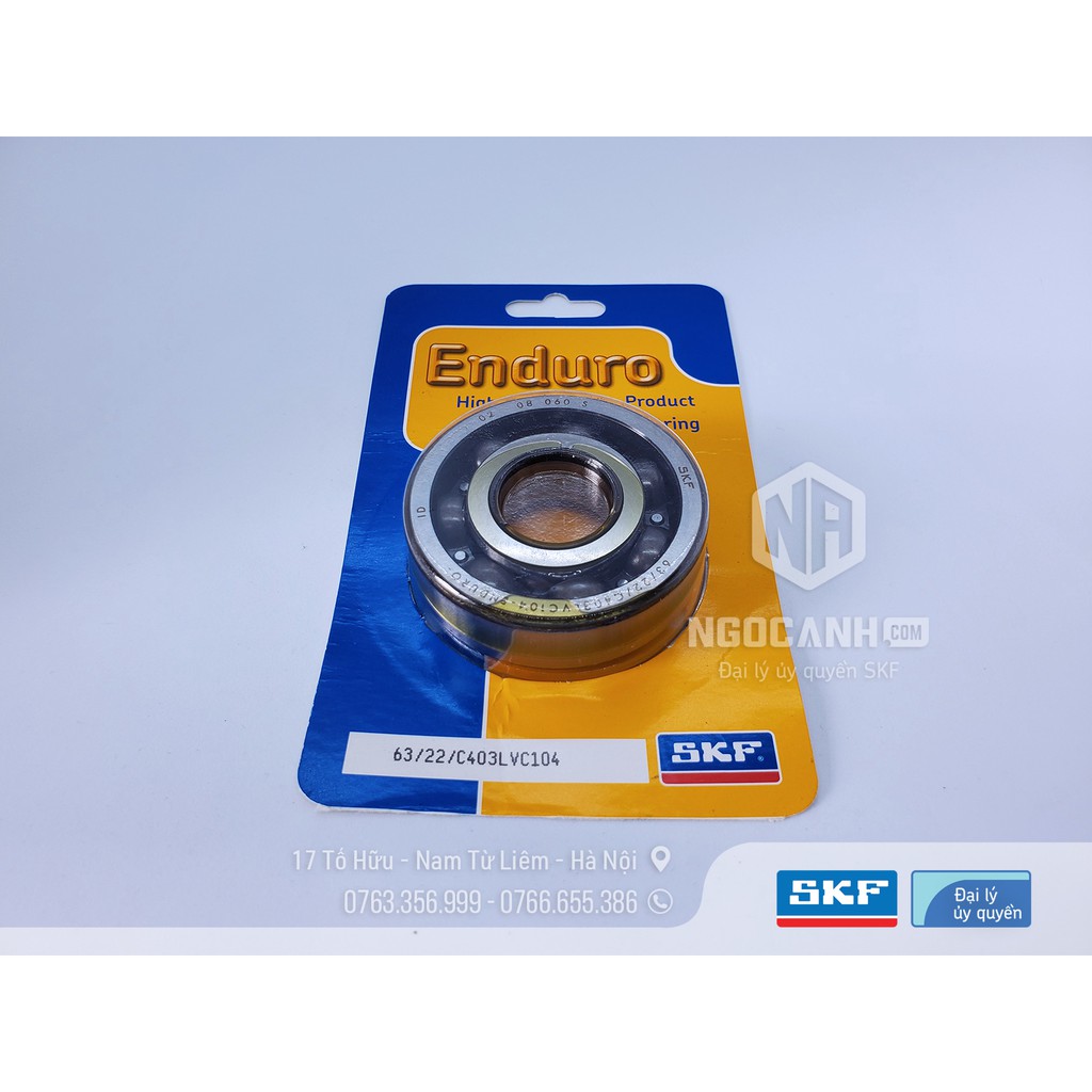 Bạc đạn xe máy skf enduro 63/22/c403lvc104