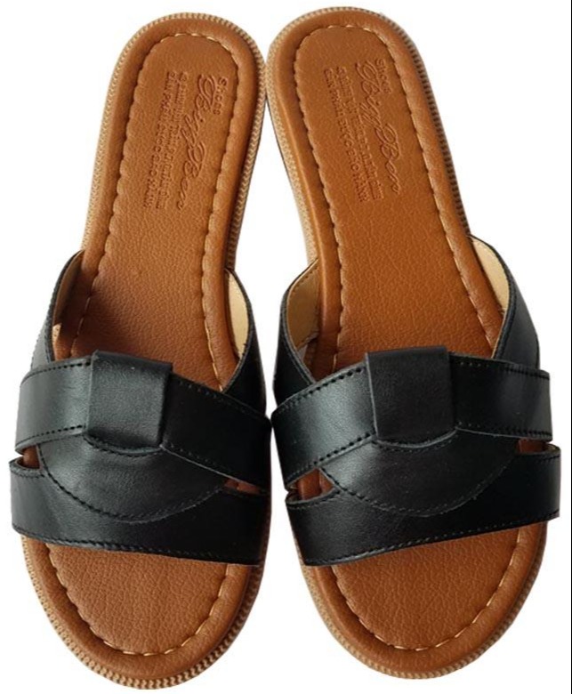 Dép nữ da bò bigben cao cấp dnqnb24