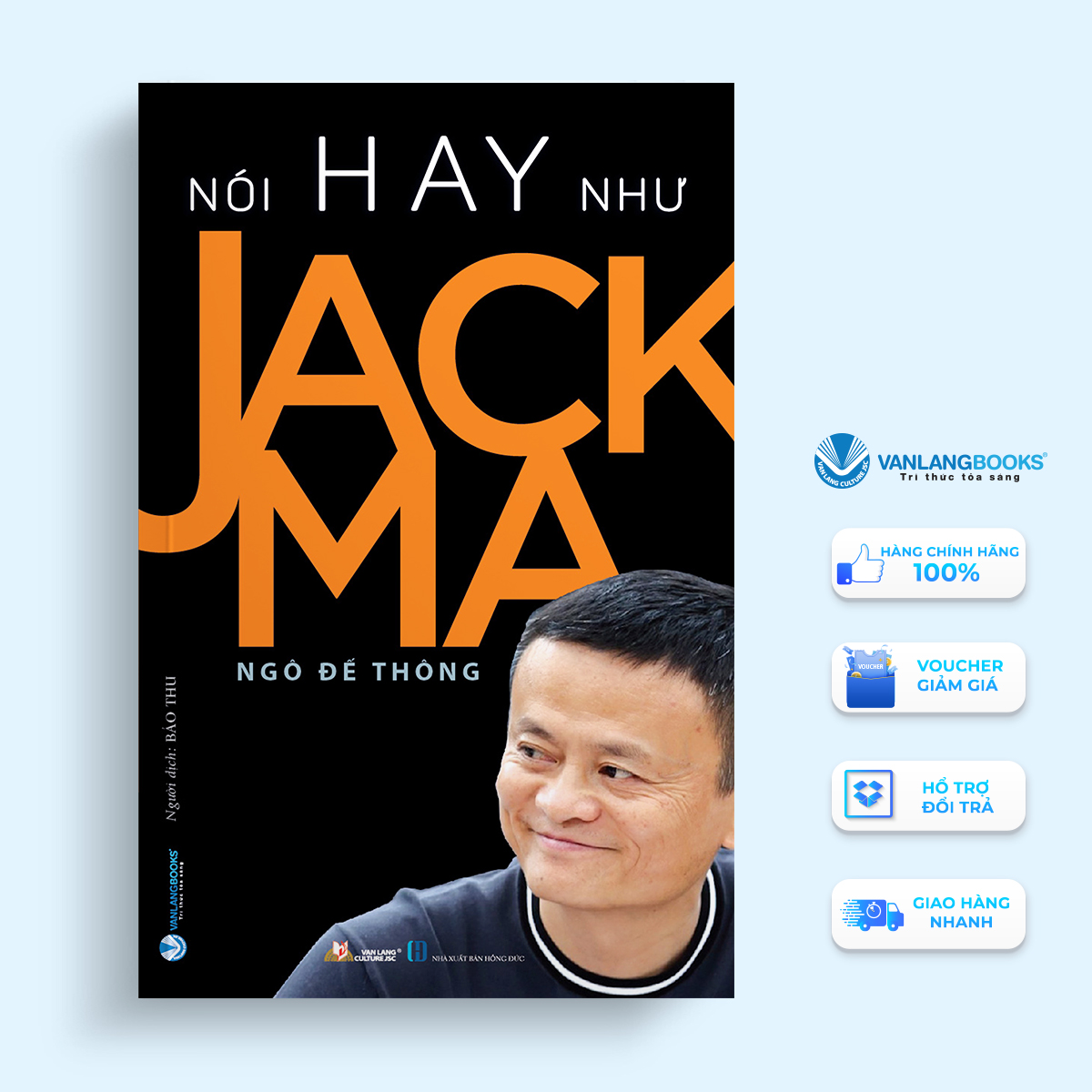Sách Nói Hay Như Jack Ma -Vanlangbooks