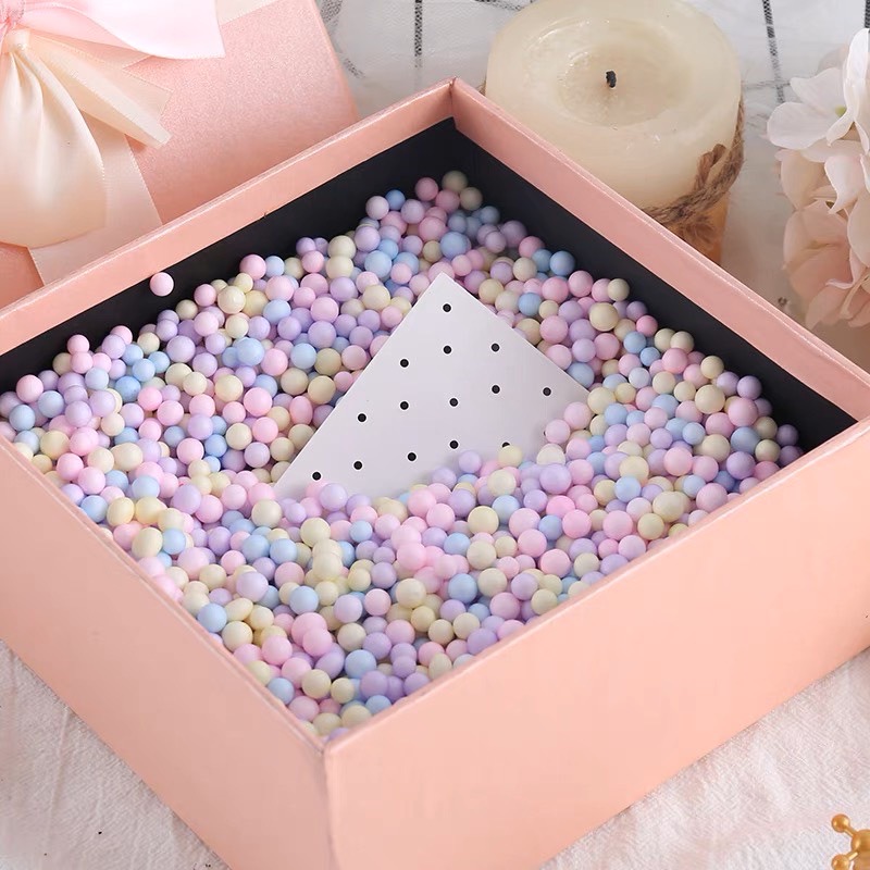 Hạt Xốp Mini Pastel / Hạt PomPom Nhiều Màu Sắc Trang Trí