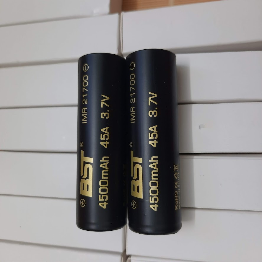 Pin sạc 3.7v 4500mAh BST 21700 dòng xả 45A dùng cho đèn pin LED sạc dự phòng dụng cụ cầm tay (PIN MỚI 1 viên)