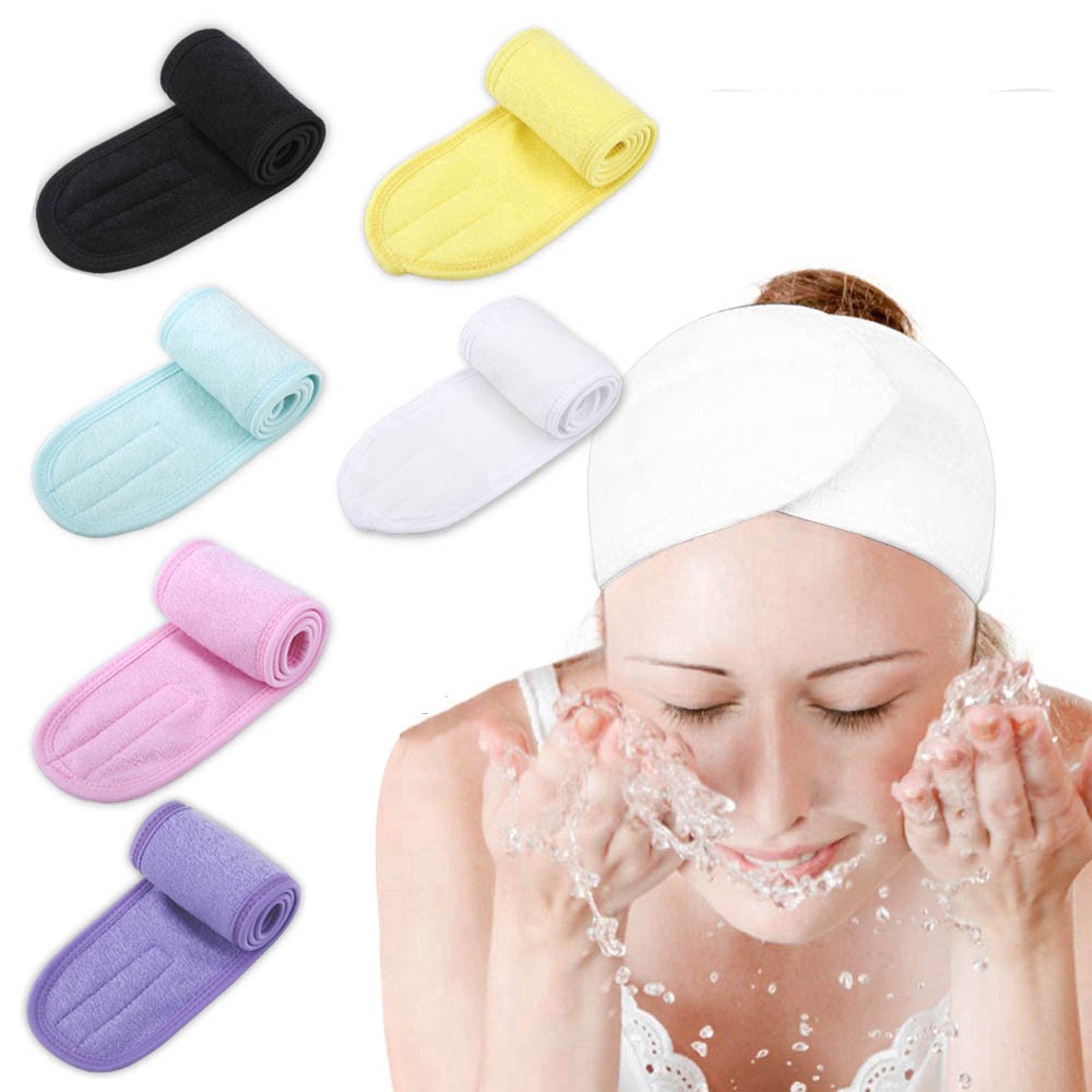 Băng đô quấn đầu Spa (Màu ngẫu nhiên)