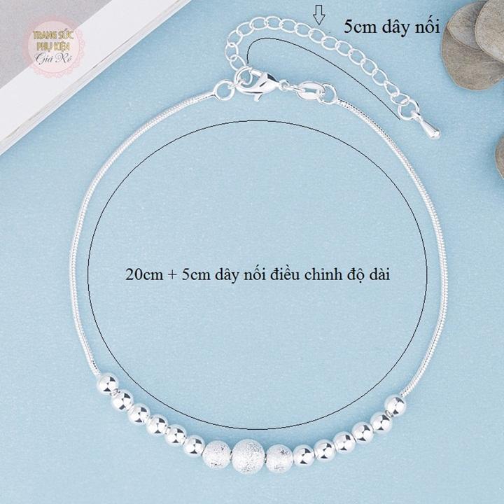 [HCM]Lắc chân bi xinh xắn LC30