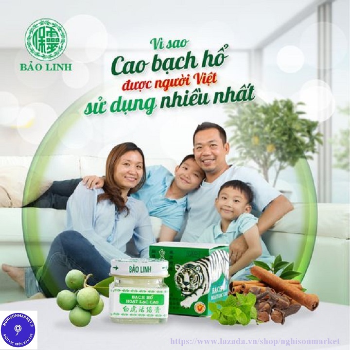 Bạch hổ hoạt lạc cao 20g combo 2 hũ