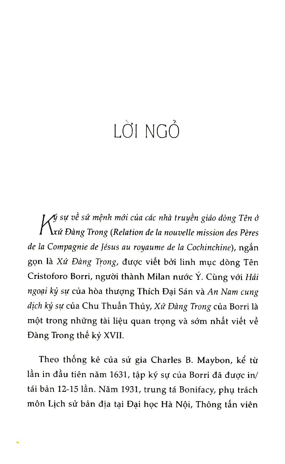 Góc Nhìn Sử Việt - Xứ Đàng Trong