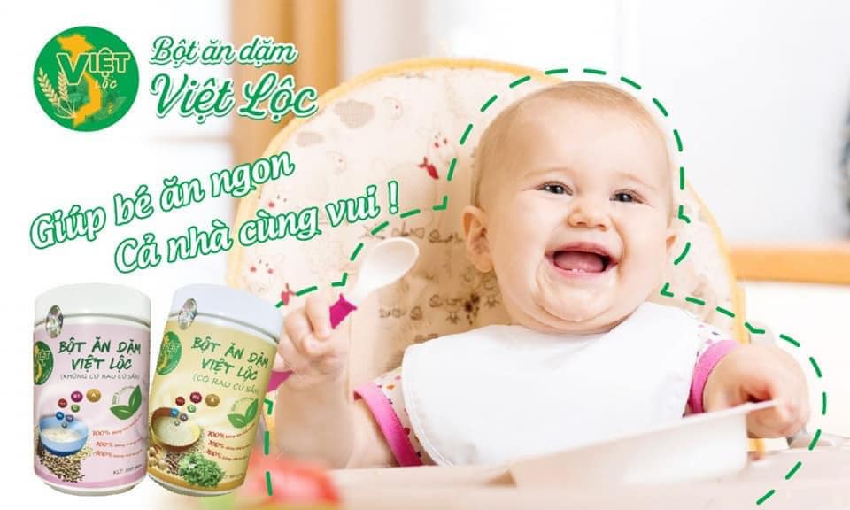 Bột ăn dặm Việt Lộc - trẻ từ 4 tháng