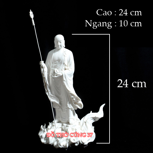 [ Cao 24 cm ] TƯỢNG ĐỊA TẠNG ĐỨNG