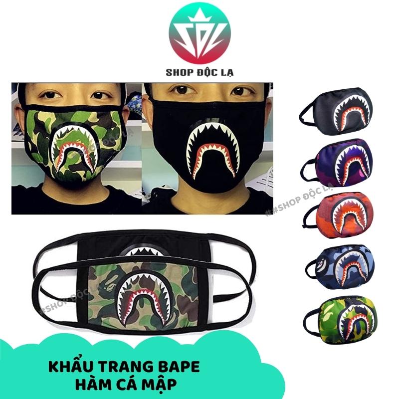 Bịt Mặt Bape Shark Cá Mập V1 - Full Màu Khách Chọn Lựa