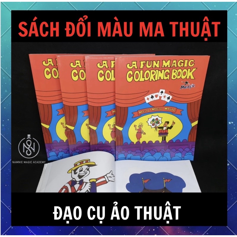 Đồ Chơi Sách Đổi Màu Ảo Thuật